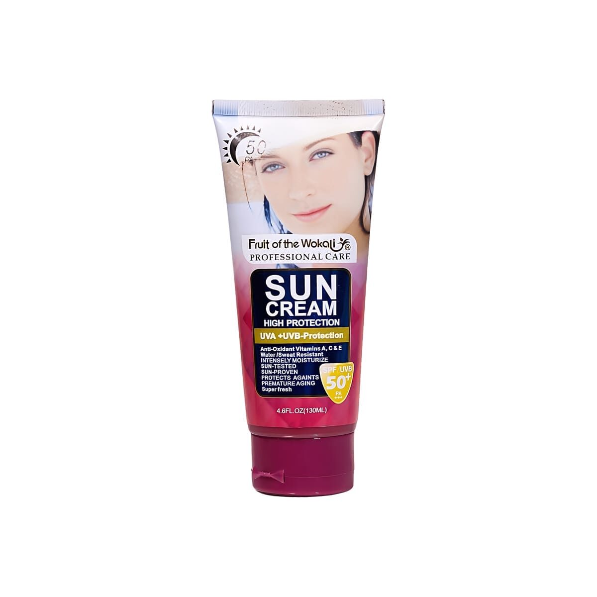 fruit of the wokali high protection sunscreen spf 50 (130ml)