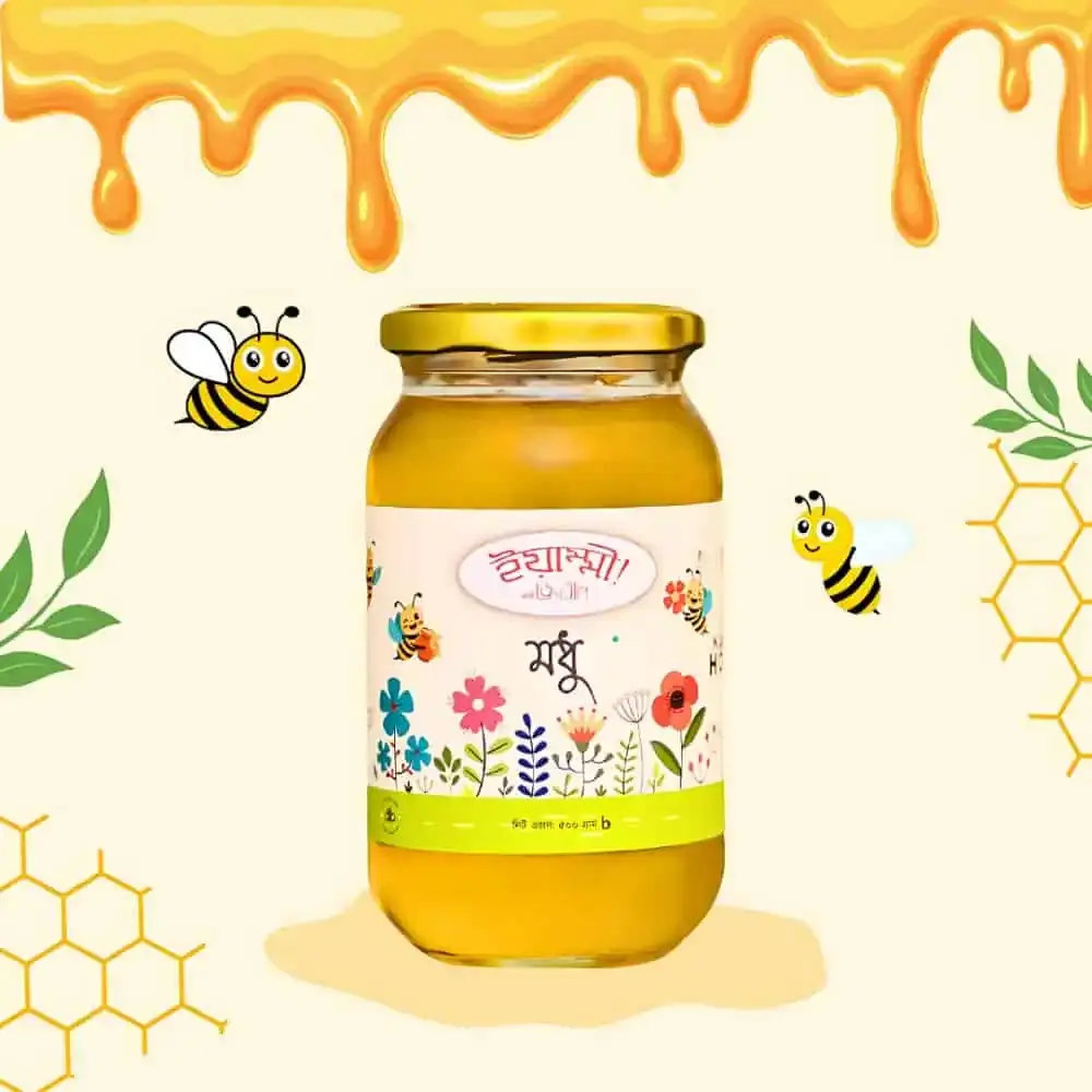yummy honey ইয়াম্মী মধু (500 gm)