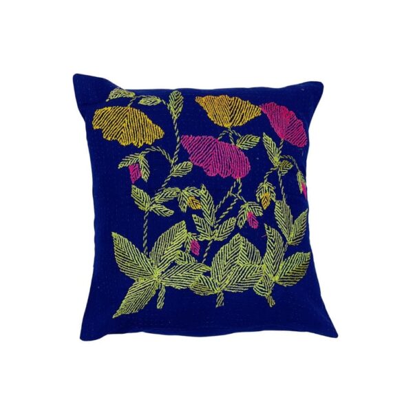 reshmi hand emb cushion cover