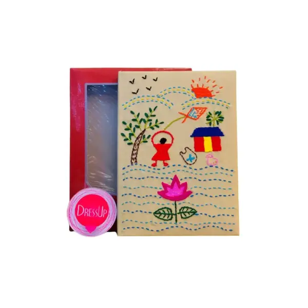 hand embroidered diary 2