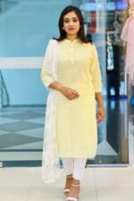 mixed fabric plain tunie kurti 1
