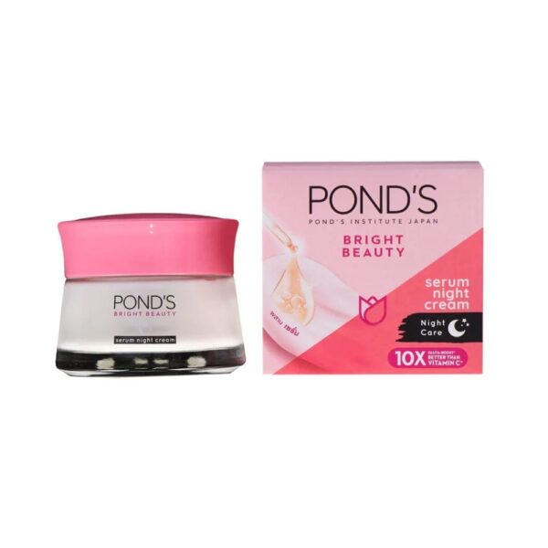 pond's bright beauty serum night cream 50gm