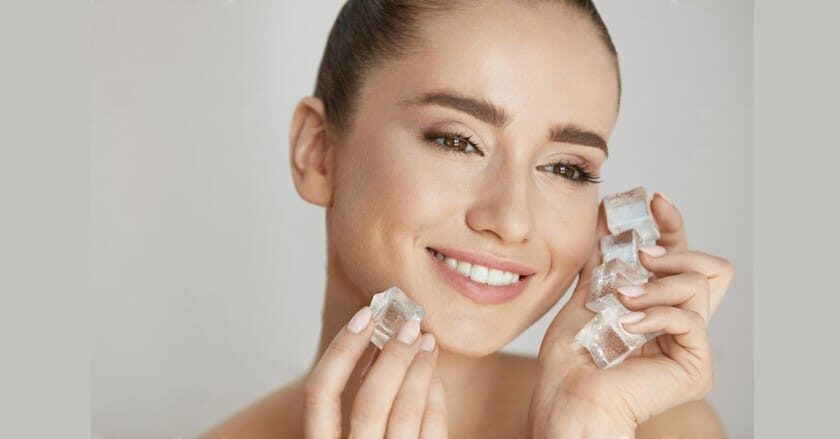 benefits of ice for skin