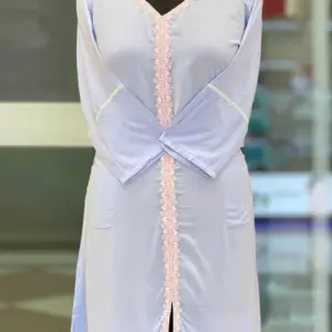 lavender color viscose kurti