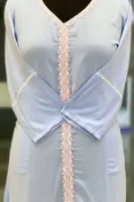 lavender color viscose kurti