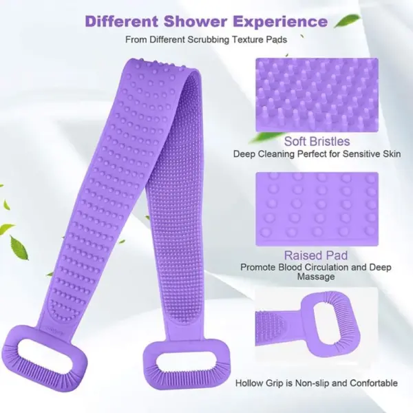 silicone bath towel