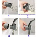 stainless steel kitchen sink caddy storage rack organizer