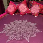 exclusive hand worked bed sheet set 4