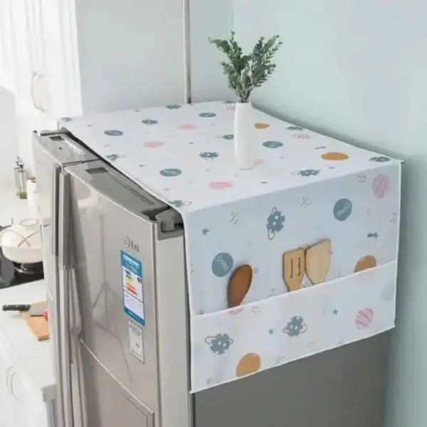 fridge cover for top double door 180 x 62 cm