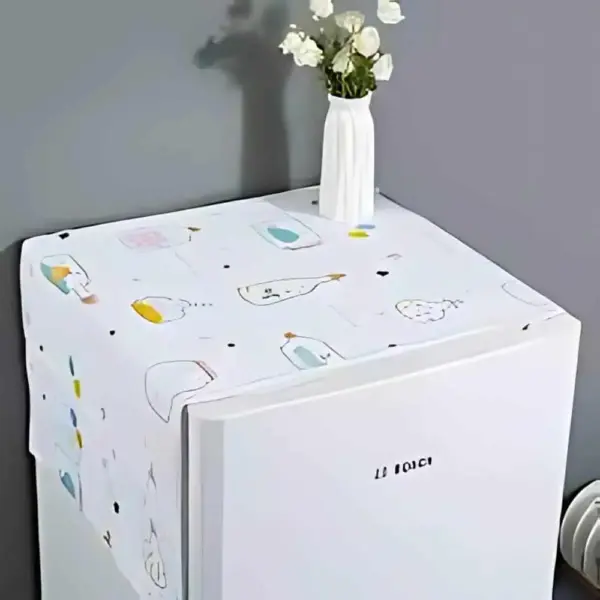 fridge cover for top single door 130 x 55 cm