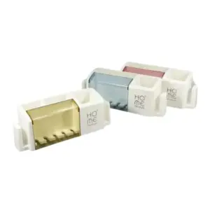 wall and table pen holder and tooth brush dispenser