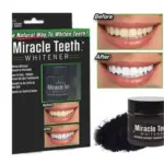 miracle teeth whitener natural whitening coconut charcoal powder