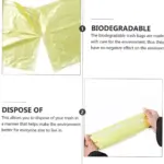 durable garbage trash bags
