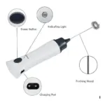 rechargeable handheld electric coffee mixer
