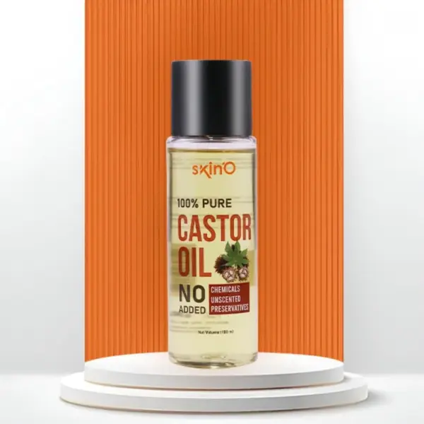 skin'o 100% pure castor oil 120ml