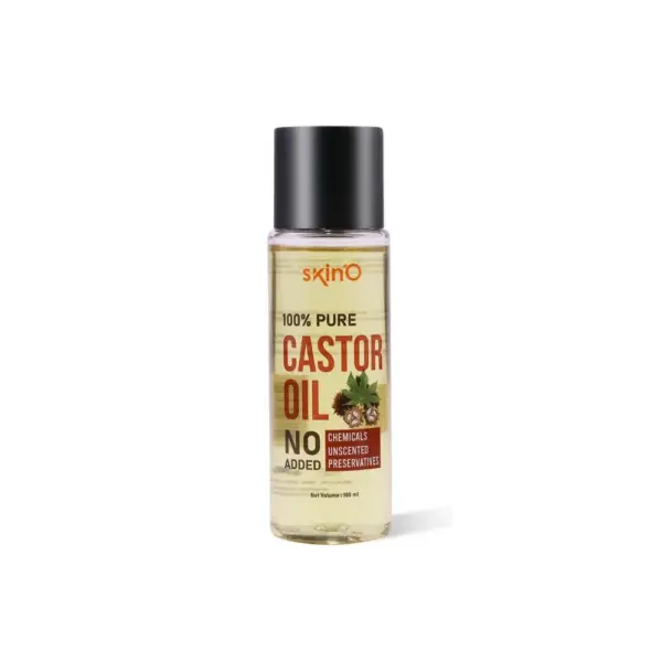 skin'o 100% pure castor oil 120ml