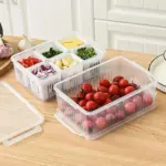 refrigerator vegetable storage box organizer