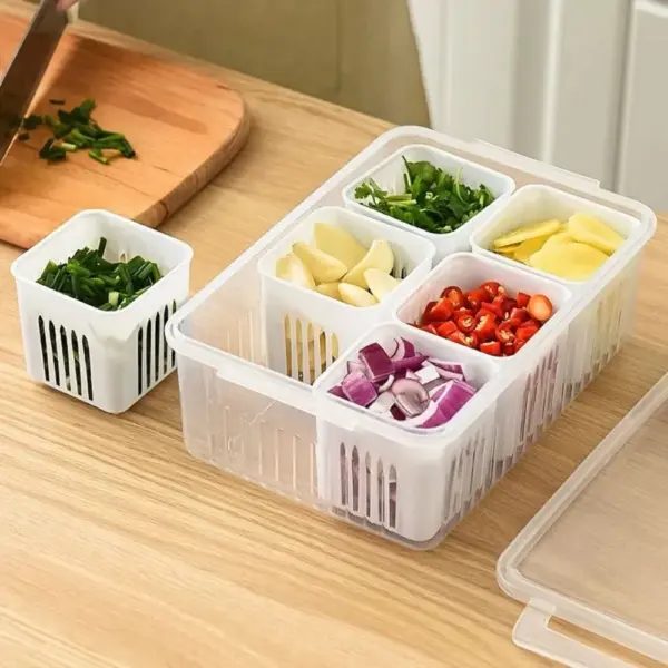 refrigerator vegetable storage box organizer