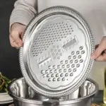 3 in 1 multifunctional stainless steel grating basin