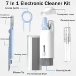 multifunctional cleaning brush