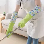 silicone dish washing long hand gloves
