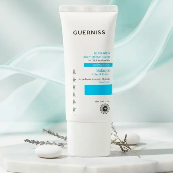 guerniss daily balance moisturizer for oily skin 56ml