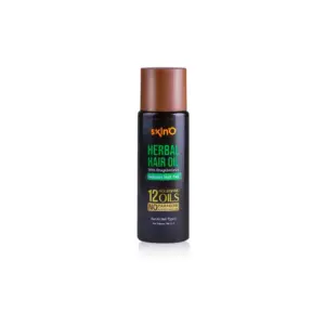skin'o herbal hair oil with dragobotania reduces hair fall 100ml