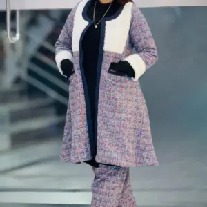 multi color "hread separation buta pattern variaion coat