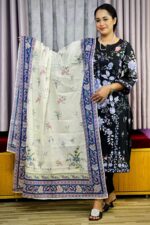 linen khadi saree 2
