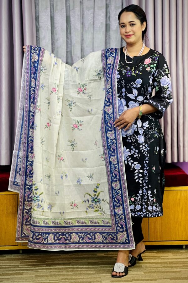 linen khadi saree 2