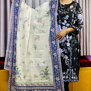 linen khadi saree 2