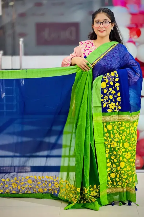 lilen khadi saree 1