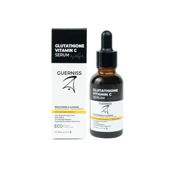 guerniss raw glutathione vitamin c serum 30ml