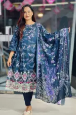 spring cotton machine embroidered salwawr suit