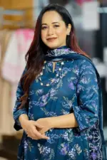 spring cotton machine embroidered salwawr suit