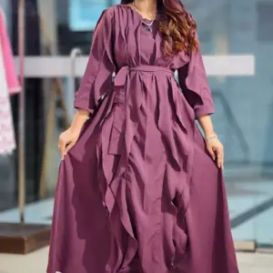 deep violet midi
