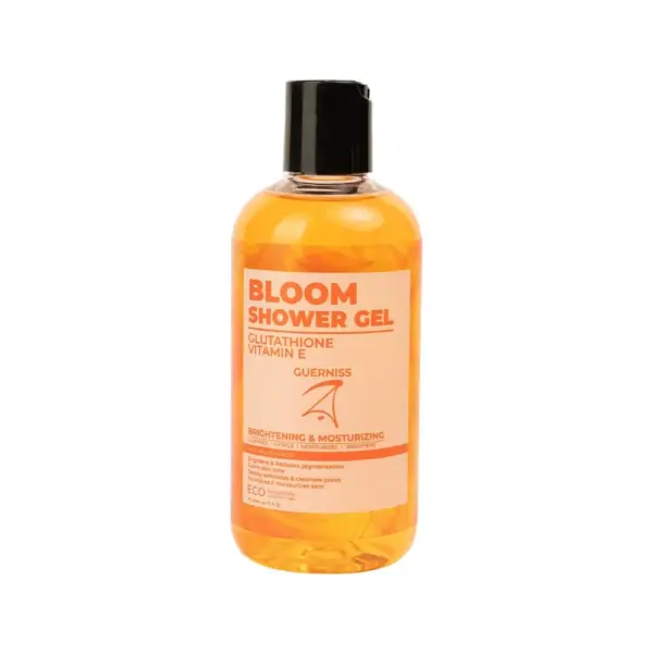 guerniss raw glutathione vitamin e shower gel (bloom) 250ml