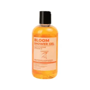 guerniss raw glutathione vitamin e shower gel (bloom) 250ml