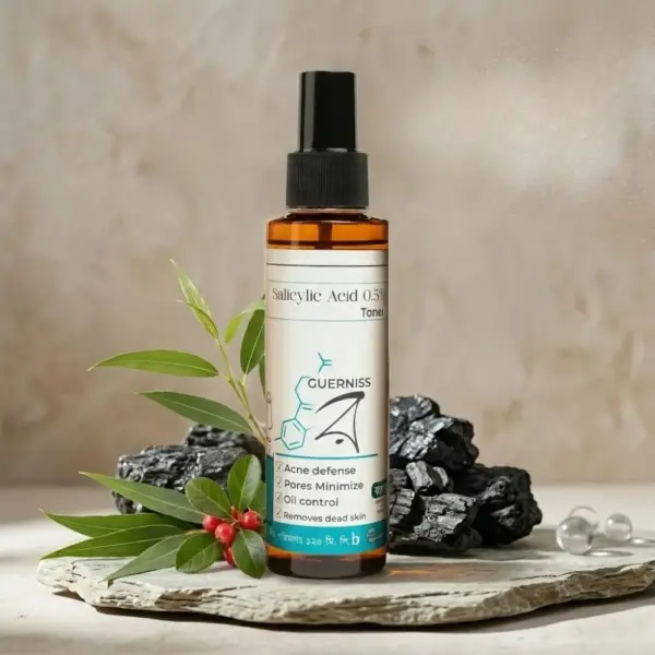 guerniss raw salicylic acid toner 0.5% 120ml
