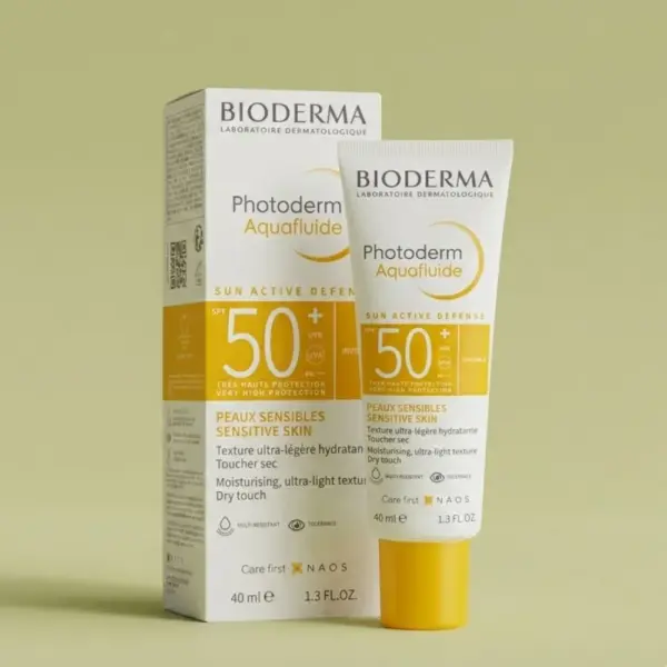 bioderma aqua fluid spf 50+ photoderm peaux sensibles (40ml)