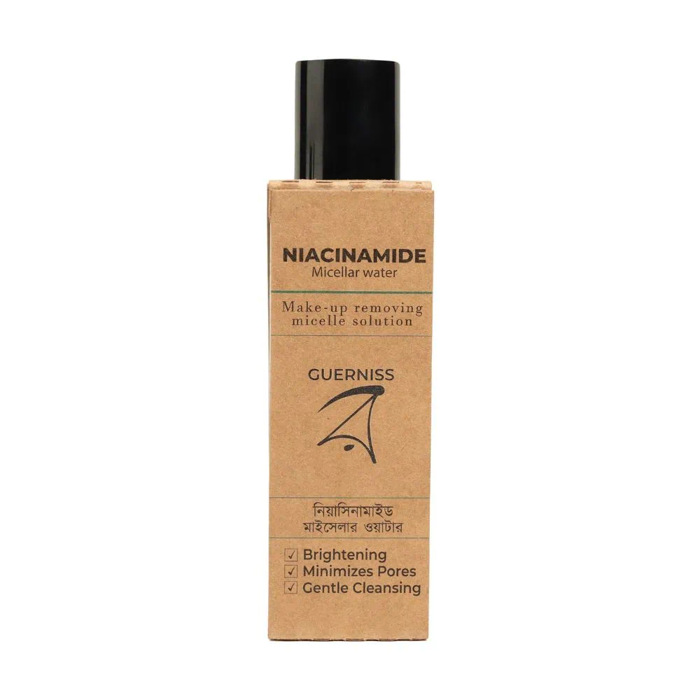 guerniss raw niacinamide micellar water 120ml guerniss raw niacinamide micellar water 120ml