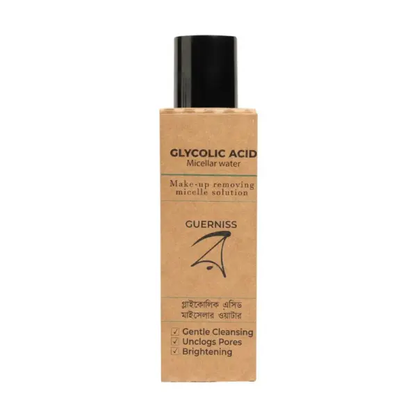 guerniss raw glycolic acid micellar water 120ml