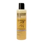 guerniss raw glutathione niacinamide body scrub 200ml