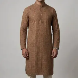 cotton stitched panjabi 3