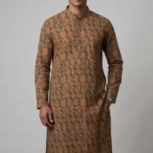 cotton stitched panjabi 5