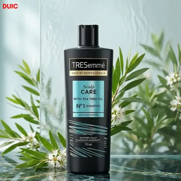 tresemme scalp care with tea tree oil shampoo 170ml