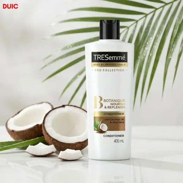 tresemme botanique nourishing conditioner with coconut oil & aloe vera 400ml