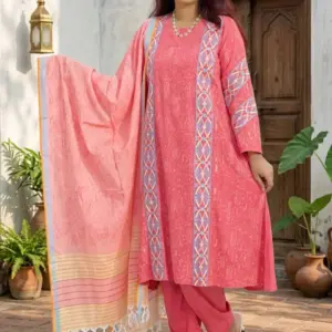 deep misty colour viscose screen printed salwar suit
