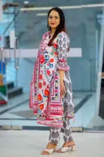 spring cotton chickenkari salwar suit
