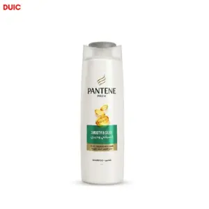 pantene pro v smooth & silky shampoo 390ml